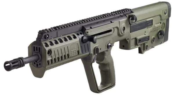 IWI US XG18 Tavor X95 5.56x45mm NATO Caliber with 18.50" Barrel, 30+1 Capacity, OD Green Metal Finish, OD Green Fixed Bullpup Stock & Polymer Grip Right Hand
