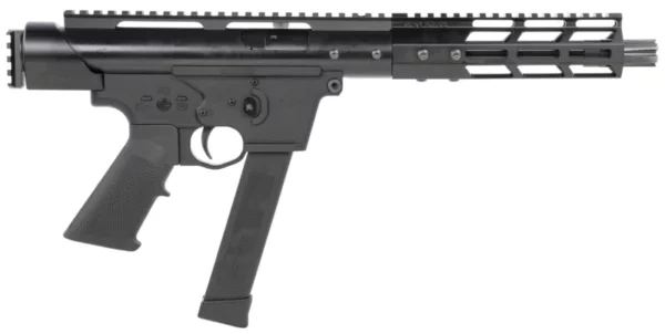 Tactical Superiority SIA-TAC09-085RD Tac-9  9mm Luger 8.50" Black Hard Coat Anodized Rec Picatinny Rail End Cap Black A2 Grip Includes Red Dot
