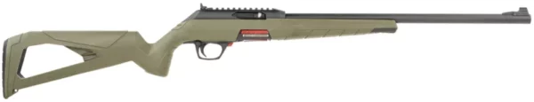 Winchester Repeating Arms 521139102 Wildcat  Full Size 22 LR 10+1 18" Matte Blued Sporter Barrel, Picatinny Rail Matte Black Polymer Receiver, OD Green Skeletonized Synthetic Stock, Ambidextrous