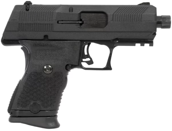 Hi-Point YC9 YC9  9mm Luger 10+1 4.12" Black Steel Threaded Barrel, Black YC9 Styled/Serrated Slide, Black Polymer Frame w/Picatinny Rail, Black Plastic Grips