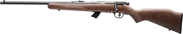 Savage Arms 50701 Mark II GL 22 LR Caliber with 10+1 Capacity, 21" Barrel, Matte Blued Metal Finish, Satin Hardwood Stock & AccuTrigger Left Hand (Full Size)