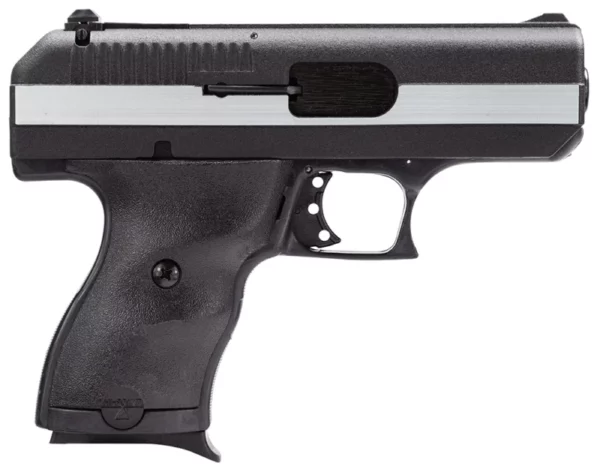Hi-Point CF380 CF  380 ACP 8+1, 3.50" Black Steel Barrel, Black Powder Coated/Chrome Serrated Steel Slide, Black Polymer Frame & Grip